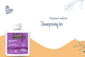 shampooing boucles 2 en 1 de Cattier