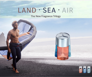 Échantillon gratuit de l'eau de parfum LAND•SEA•AIR de Mercedes-Benz