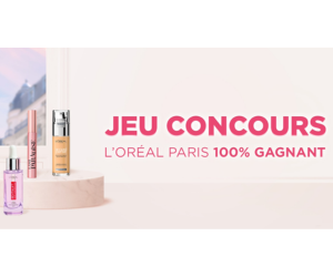 coffret beauté L'Oréal Paris à gagner