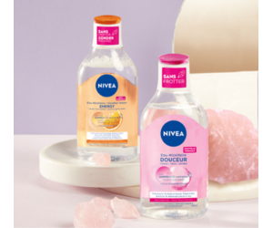 eaux micellaires Douceur et Démaquillante Energy Nivea à tester