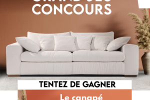 gagnez un canapé 3 places Loft