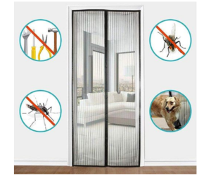 moustiquaire magnétique à tester