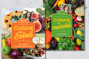 un lot de 2 livres de cuisine à remporter
