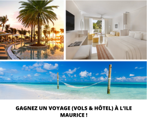 un voyage pour 2 sur l'Île Maurice à gagner