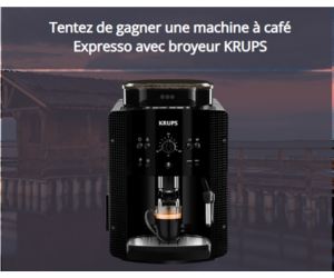 une cafetière Expresso KRUPS à gagner