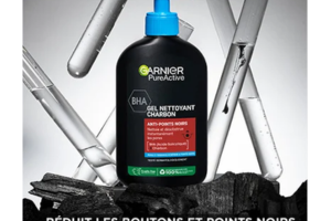 gel charbon anti-points noirs Garnier Pure Active
