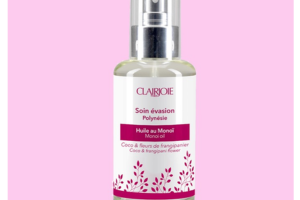 huile de monoï bio de la marque ClarJoie