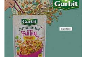nouvelle gamme de plats cuisinés Destination Asie de Garbit
