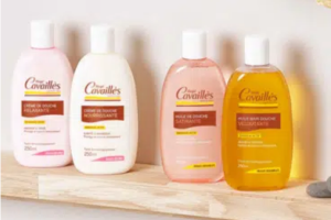 routine d’huiles et crèmes de douche Cavaillès