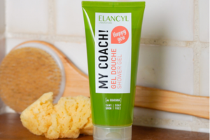 un gel douche My Coach d'Elancyl