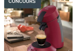 une machine à café Phillips à gagner