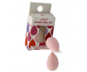 duo de mini éponges en forme d'œufs d'Adopt