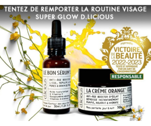 routine visage SuperGlow D.licious offert