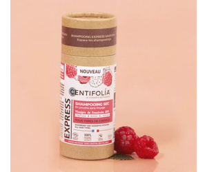 shampoing sec sans rinçage framboise de Centifolia