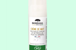 crème de nuit anti-âge biologique Biorgania