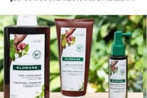 routine capillaire anti-chute klorane