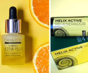 sérum visage Camaleon Cosmetics ou Helix Active