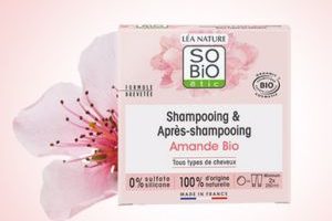 shampooing & après-shampooing solide amande bio bio So'Bio Etic