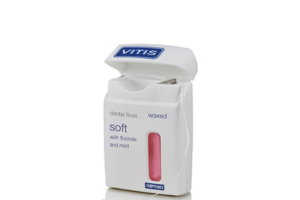 fil dentaire ciré Vitis Soft