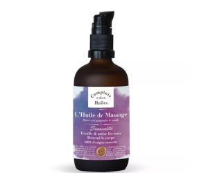 test gratuit huile massage Sensualité BIO