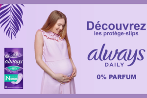 test gratuit pack protège-slips Always Daily Fresh