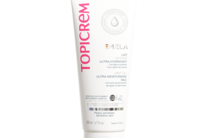 un lait unifiant ultra-hydratant Mela Topicrem