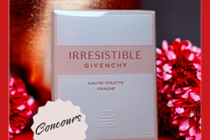 La page Instagram @une_bretonne_heureuse organise un concours et met en jeu parfum Irrésistible de Givenchy.