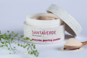 test gratuit gommage enzymatique en poudre Santaverde