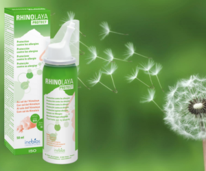 un spray Rhinolaya Fort nez bouché d'Inebios