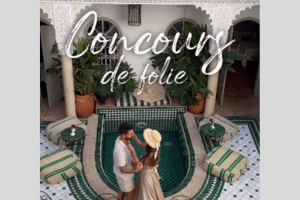 un voyage pour deux à Marrakech