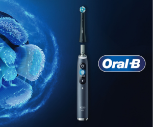 une brosse à dents électrique iO3 Oral-B