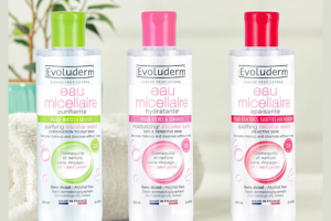 une eau micellaire Evoluderm