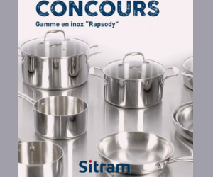 un lot de casseroles en Inox