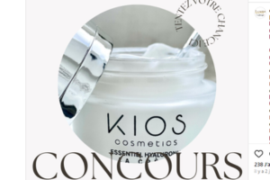 challenges.luxes une crème visage Essentiel Hyaluronic de Kios Cosmetics