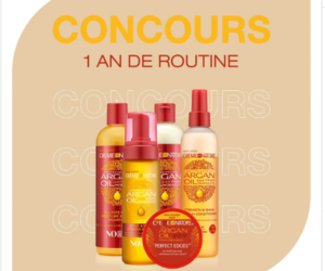 tentez de remporter un an de routine capillaire