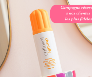 une mousse Chantilly Nettoyante Micro-Peeling de Collosol