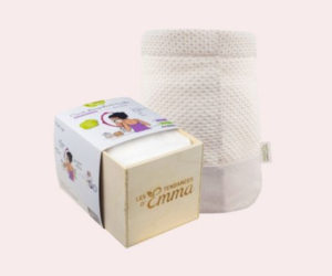 le kit carrés démaquillants lavables Les Tendances d'Emma