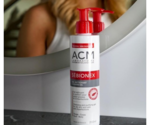 un gel nettoyant Sébionex d'ACM