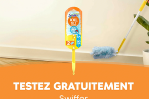 un kit plumeau Swiffer XXL avec recharges