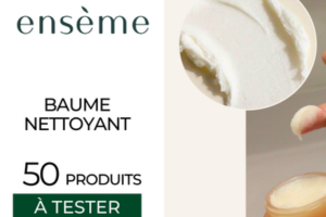 un baume nettoyant et démaquillant Ensème