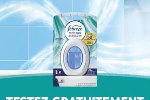 un désodorisant Febreze Petit Coin Badkamer