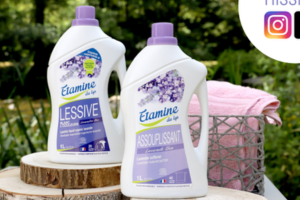 lessive et assouplissant blanc et couleurs au lavandin Étamine du Lys