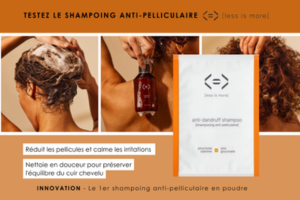 1er shampoing anti-pelliculaire en poudre La French Beauty
