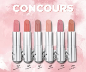 lot de rouges à lèvres Lip-Shine de Flora-Lip