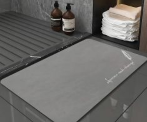 tapis de bain antidérapant absorbant