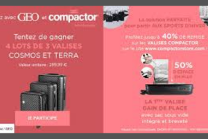 GEO lot de valises Compactor