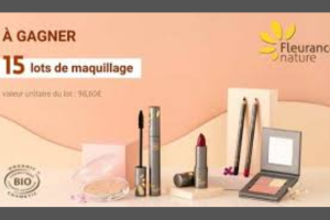 lot de maquillages Fleurance Nature