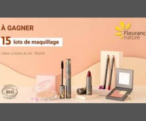 lot de maquillages Fleurance Nature