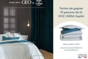 parure de lit Vice Versa Saphir