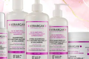 routine capillaire Biotine & Collagène Kerargan